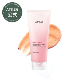 【Anua公式】【 桃ナイアシンスプレッドクレンジングフォーム 150ml 】桃 ナイアシンアミド クレンジング くすみケア 毛穴 角質ケア ツヤ キメケア 皮脂 ブラックヘッド ピーリング 透明感 弱アルカリ性 うるおい 韓国コスメ アヌア anua