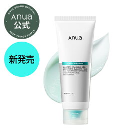 ＼新発売／【Anua公式】【PDRNヒアルロン酸モイスチャライジングクレンジングフォーム 150ml】韓国コスメ PDRN ヒアルロン酸 コラーゲン クレンジング 洗顔フォーム 洗顔パック 保湿 うるおい ハリ ツヤ アヌア anua