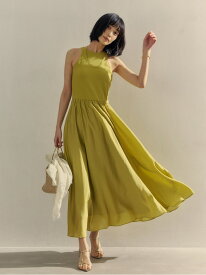 【SALE／30%OFF】スビンドッキングリラクシングワンピース anuans アニュアンス ワンピース・ドレス ワンピース グリーン ベージュ ブラック【RBA_E】【送料無料】[Rakuten Fashion]