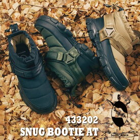 【5%OFFクーポン配布中!】ブーツ シャカ SHAKA 433202 SNUG BOOTIE AT メンズ レディース スナッグ ブーティ ショートブーツ 撥水 難燃 防寒 高機能 抗菌 防臭 2021 あったか 足首 ブラック ベージュ オリーブ 冬 外