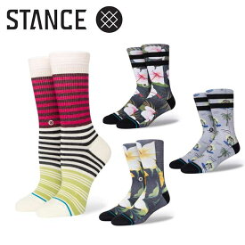 靴下 STANCE スタンス ソックス ラッピング無料 ステッカープレゼント プチギフト クルーソックス メンズ レディース キッズ おしゃれ 丈夫 耐久性 快適 サーフ スケート インフィニット W546C21 A555A22 A556A21 A555C22