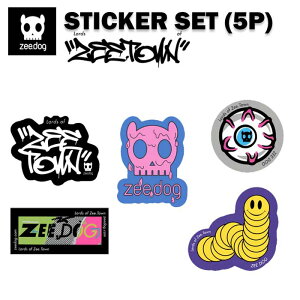 zee.dog W[hbO STICKER SET S XebJ[ V[ 5Zbg XebJ[`[   ybg U