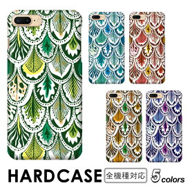 【10%OFFクーポン】iPhone SE3 ケース スマホケース ハードタイプ 全機種対応 hardcase 羽 手書き タイル 鮮やか ポップ Rakuten Mini iPhone Xperia Galaxy AQUOS arrows DIGNO ZenFone らくらくフォン Android One OPPO URBARNO Disney