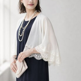 ボレロ 結婚式 長袖 《上品》大きいサイズ パーティードレス ジャケット セミフォーマル レディース フォーマル 大きい 黒 レース ドレス 体形カバー 羽織物 羽織 カーディガン パーティー アウター 30代 40代 50代 60代 入学式 お呼ばれ ブラックフォーマル 秋冬 春 夏