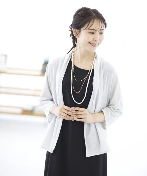 楽天市場 カーディガン レディース 薄手 ボレロ 結婚式 長袖 入学式 大きいサイズ ママ 冬 春 夏 母の日 プレゼント 春夏 ブラック 黒 ベージュ お受験 卒業式 代 30代 40代 50代 60代 M L Ll Xl ａｎｗｏｒｌｄ