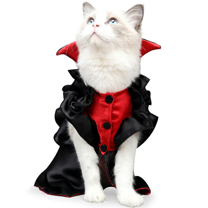 楽天市場】ハロウィン ペット服 猫服 犬服 ハロウイン衣装 猫の服  