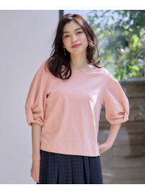 【SALE／50%OFF】シルケットスムース タックスリーブプルオーバー ANY エニィ トップス カットソー・Tシャツ ネイビー ブルー グリーン ピンク ホワイト グレー【RBA_E】[Rakuten Fashion]