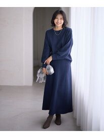 ニットセットアップ ANY エニィ トップス ニット ブラウン ブラック グレー【送料無料】[Rakuten Fashion]