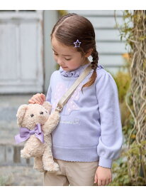 【SALE／30%OFF】ぬいぐるみ抱っこポシェット ANY KIDS エニィ バッグ ショルダーバッグ ネイビー【RBA_E】[Rakuten Fashion]