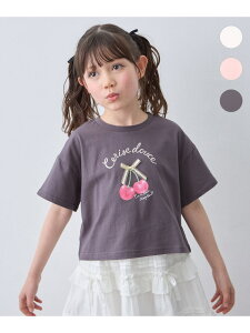 �y��100%�z�I�[�o�[�T�C�Y ����T�V���c ANY KIDS �G�j�B �g�b�v�X �J�b�g�\�[�ET�V���c �O���[ �z���C�g �s���N[Rakuten Fashion]