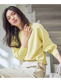 【SALE／30%OFF】スプリングカラーニットドルマンプルオーバー ANY エニィ トップス ニット レッド イエロー ネイビー ブルー ベージュ ホワイト【RBA_E】[Rakuten Fashion]