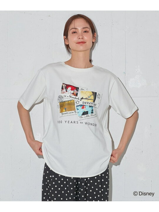楽天市場】【SALE／30%OFF】Disney100thデザイン 半袖Tシャツ any FAM  