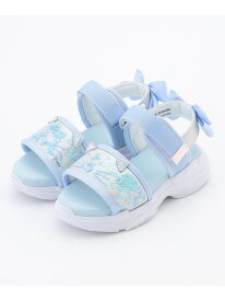 【SALE／20%OFF】シャラシャラ厚底ニャンダル ANY KIDS エニィ シューズ・靴 サンダル ブラック ブルー【RBA_E】[Rakuten Fashion]