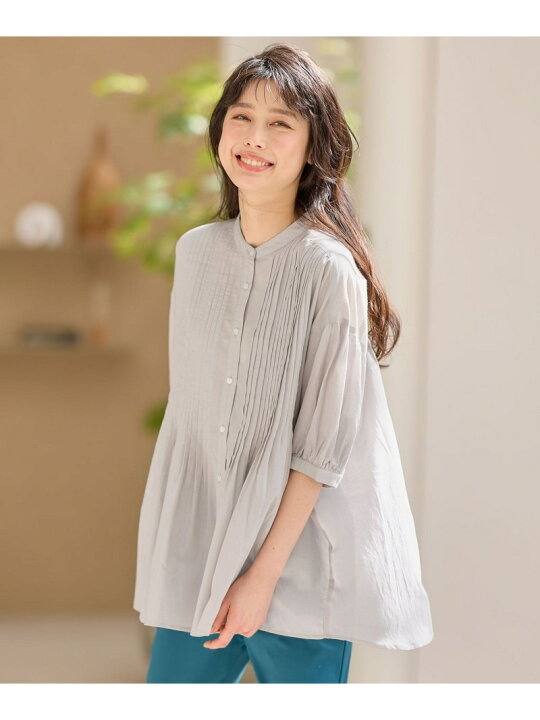 楽天市場】【SALE／30%OFF】ピンタックブラウス any FAM エニィファム 