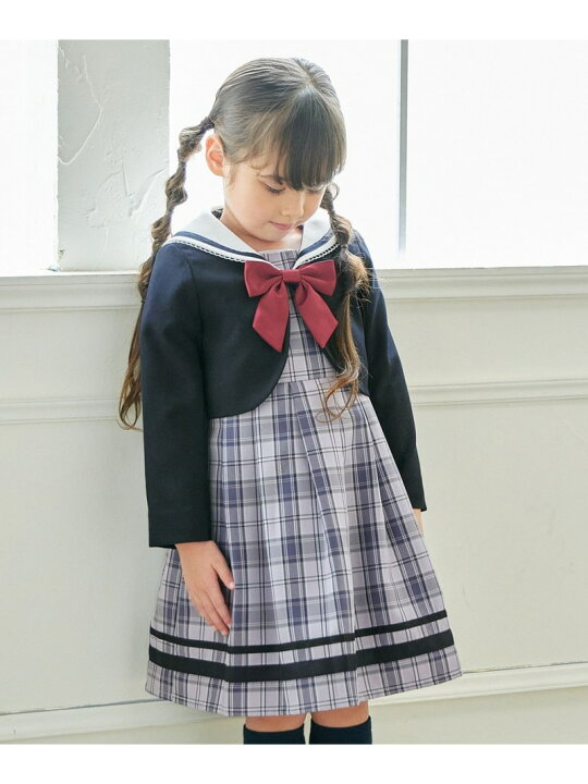 楽天市場】【SALE／20%OFF】【2点セット】セーラージャケット+チェック 