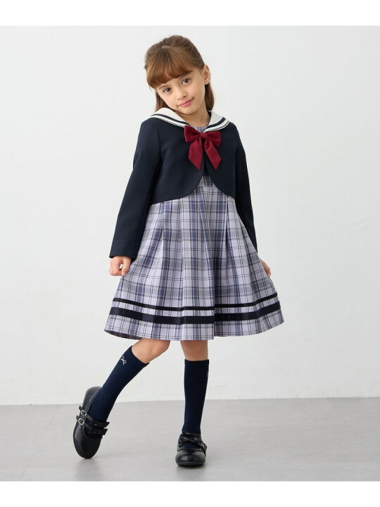 楽天市場】【SALE／20%OFF】【2点セット】セーラージャケット+チェック 