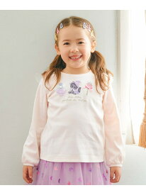 【SALE／30%OFF】マジカルキャット長袖Tシャツ ANY KIDS エニィ トップス カットソー・Tシャツ ピンク ベージュ ネイビー【RBA_E】[Rakuten Fashion]