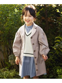 【SALE／50%OFF】トレンチコート any FAM KIDS エニィファム ジャケット・アウター トレンチコート ベージュ【RBA_E】[Rakuten Fashion]