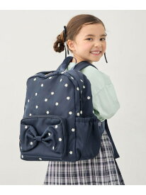 【SALE／20%OFF】【10L容量】総柄刺繍リュック ANY KIDS エニィ バッグ リュック・バックパック パープル ネイビー【RBA_E】【送料無料】[Rakuten Fashion]