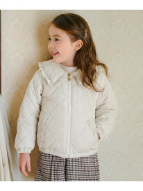 【SALE／30%OFF】ハートキルティングブルゾン ANY KIDS エニィ ジャケット・アウター ブルゾン・ジャンパー ベージュ ピンク【RBA_E】【送料無料】[Rakuten Fashion]