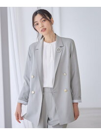 【SALE／30%OFF】イージーケアライトストレッチダブルテーラードジャケット ANY エニィ ジャケット・アウター その他のジャケット・アウター ネイビー【RBA_E】【送料無料】[Rakuten Fashion]