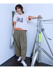 【SALE／40%OFF】撥水ナイロンカーゴパンツ ANY エニィ パンツ カーゴパンツ ブラウン カーキグリーン ベージュ【RBA_E】[Rakuten Fashion]