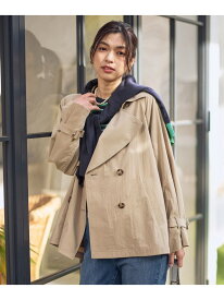 【SALE／20%OFF】エアフローライトトレンチコート ANY L エニィ ジャケット・アウター トレンチコート ネイビー ベージュ【RBA_E】【送料無料】[Rakuten Fashion]