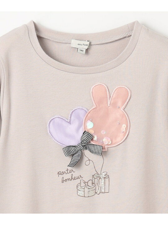 楽天市場】【SALE／50%OFF】シャラシャラビーズ長袖Tシャツ any FAM  