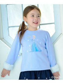 【SALE／30%OFF】【ディズニー/FROZEN】裏シャギープリントトレーナー ANY KIDS エニィ トップス スウェット・トレーナー ブルー ピンク【RBA_E】[Rakuten Fashion]