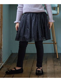 【SALE／30%OFF】リボン×ラメチュールスカッツ ANY KIDS エニィ パンツ その他のパンツ ブルー ブラック【RBA_E】[Rakuten Fashion]