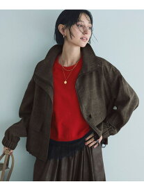 ライトスタンドジップブルゾン ANY L エニィ ジャケット・アウター ブルゾン・ジャンパー ブラウン【送料無料】[Rakuten Fashion]
