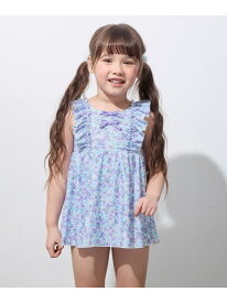 【SALE／30%OFF】小花柄 セパレート水着 ANY KIDS エニィ 水着・スイムグッズ 水着 ベージュ ブルー【RBA_E】[Rakuten Fashion]