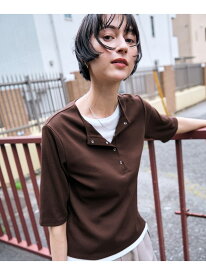 【SALE／30%OFF】フェイクレイヤード半袖プルオーバー ANY L エニィ トップス カットソー・Tシャツ ホワイト【RBA_E】[Rakuten Fashion]