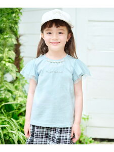 �ySALE�^30%OFF�z�Ђ���N�[�� �p�[��T�V���c ANY KIDS �G�j�B �g�b�v�X �J�b�g�\�[�ET�V���c �s���N �z���C�g �u���b�N �O���[���yRBA_E�z[Rakuten Fashion]
