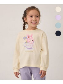 【SALE／30%OFF】アニマルモチーフ長袖Tシャツ ANY KIDS エニィ トップス カットソー・Tシャツ グリーン パープル ベージュ ネイビー【RBA_E】[Rakuten Fashion]