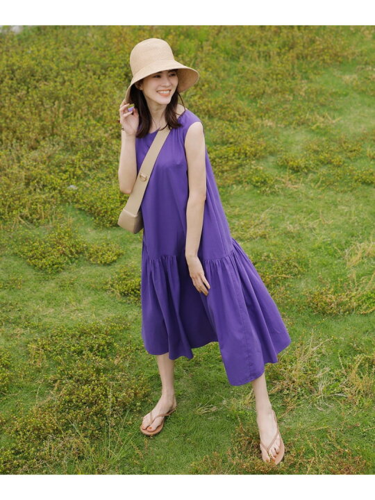 楽天市場】【SALE／30%OFF】【洗える】ノースリーブティアード 
