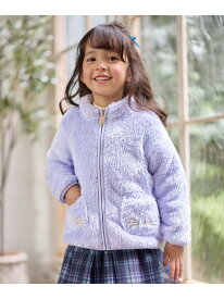 【SALE／30%OFF】【ドッキング可能】ネコボアブルゾン ANY KIDS エニィ ジャケット・アウター ブルゾン・ジャンパー パープル グリーン ベージュ【RBA_E】[Rakuten Fashion]