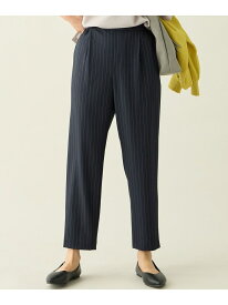 【SALE／50%OFF】【6サイズ展開/ウエストゴム】イージーテーパードパンツ ANY エニィ パンツ その他のパンツ ブラック グレー ネイビー【RBA_E】[Rakuten Fashion]