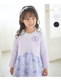 ノーカラー ボレロジャケット ANY KIDS エニィ ジャケット・アウター ノーカラージャケット ホワイト パープル ネイビー【送料無料】[Rakuten Fashion]