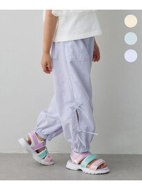 【SALE／30%OFF】【新色追加】ドライタッチ カーゴパンツ ANY KIDS エニィ パンツ カーゴパンツ ブルー ベージュ パープル【RBA_E】[Rakuten Fashion]