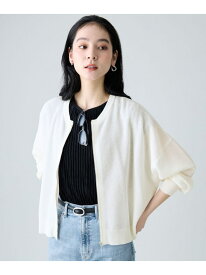 【SALE／30%OFF】ニットブルゾン ANY エニィ ジャケット・アウター ブルゾン・ジャンパー ブラウン ベージュ【RBA_E】【送料無料】[Rakuten Fashion]