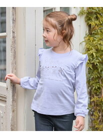 【SALE／20%OFF】【WEB限定】7daysプリントTシャツ ANY KIDS エニィ トップス カットソー・Tシャツ ブルー ネイビー パープル ベージュ ピンク【RBA_E】[Rakuten Fashion]