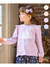 【SALE／20%OFF】【WEB限定】7daysプリントTシャツ ANY KIDS エニィ トップス カットソー・Tシャツ ピンク ブルー ベージュ パープル ネイビー【RBA_E】[Rakuten Fashion]