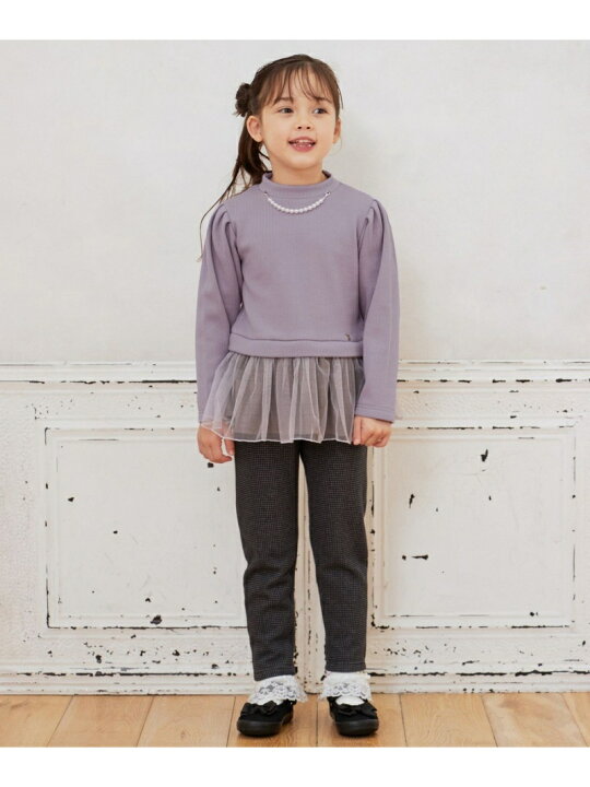 楽天市場】【SALE／33%OFF】裏シャギー総柄ガーリーパンツ any FAM 