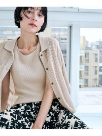 【SALE／20%OFF】ニットタンク ANY エニィ トップス ニット オレンジ ベージュ ブラウン ブラック レッド ブルー【RBA_E】[Rakuten Fashion]