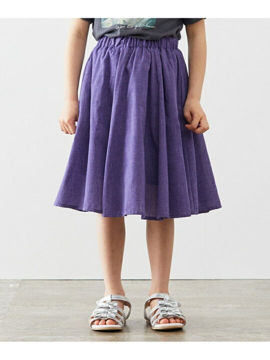 楽天市場】【SALE／30%OFF】シャンブレーライクスカート any FAM KIDS  