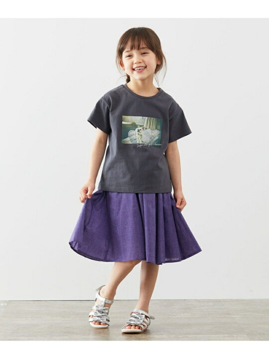 楽天市場】【SALE／30%OFF】シャンブレーライクスカート any FAM KIDS  