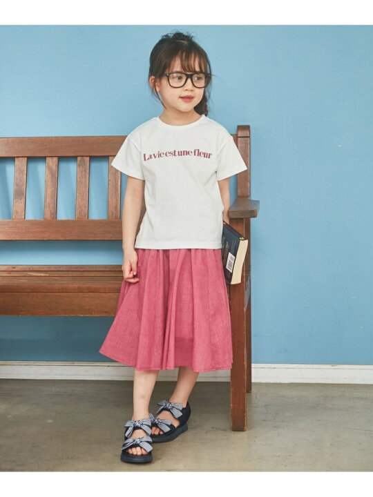 楽天市場】【SALE／30%OFF】シャンブレーライクスカート any FAM KIDS  