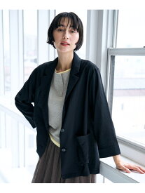 【SALE／30%OFF】ライトシアージャケット ANY エニィ ジャケット・アウター テーラードジャケット・ブレザー ブラック ブラウン【RBA_E】【送料無料】[Rakuten Fashion]