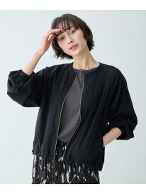 【SALE／30%OFF】7daysデイリーリラックスブルゾン ANY エニィ ジャケット・アウター ブルゾン・ジャンパー ブラック ベージュ グレー【RBA_E】【送料無料】[Rakuten Fashion]